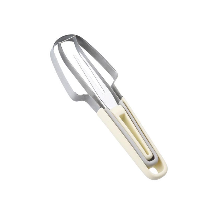 Stainless Steel 3-in-1 Watermelon Cutter Slicer Tool Water Melon Fork Popsicle Watermelon Knife Fruit Cutter Kitchen Gadgets