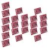 BHBL 100Pcs TTP223 Touch Key Switch Module Touching Button Capacitor Type Single Channel Self Locking Touch Switch Sensor