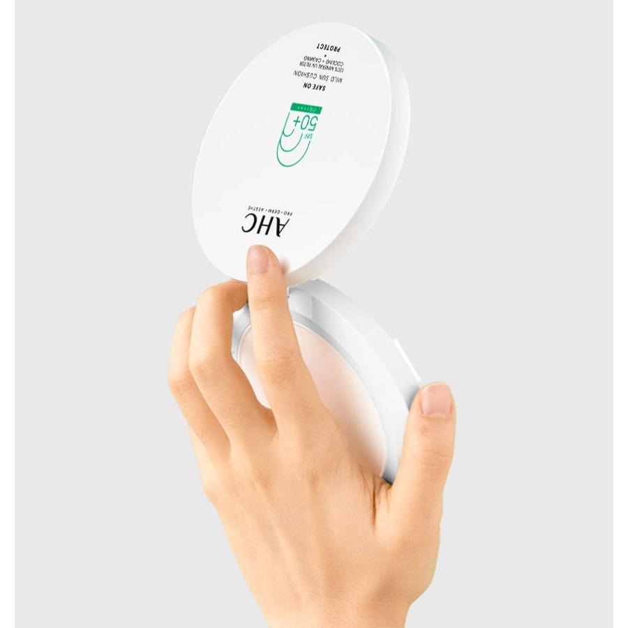 AHC Safe On Mild Sun Cushion SPF50+ PA++++ 25g