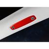 For Tesla Model 3 Y 2017-2023 Glossy Red Front Rear Reading Light Cover Trim 2PC