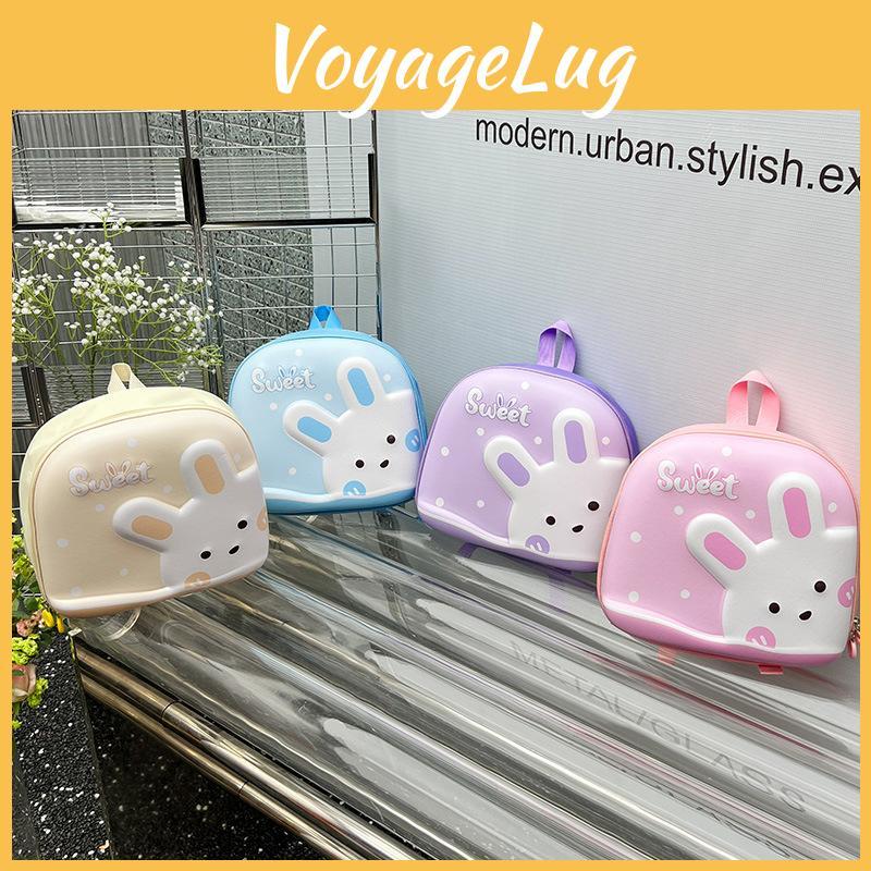 Cute Cartoon Rabbit Eva Backpack For Girls Trendy Outdoor School Snacks Bag