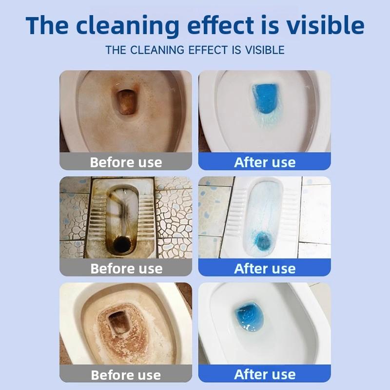 50/100g Large Capacity Toilet Cleaner Block Deodorize, Remove Scale Leave Fragrance
