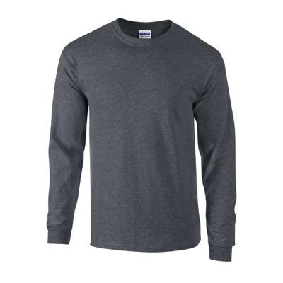 Gildan Unisex Adult Ultra Heather Cotton Long-Sleeved T-Shirt