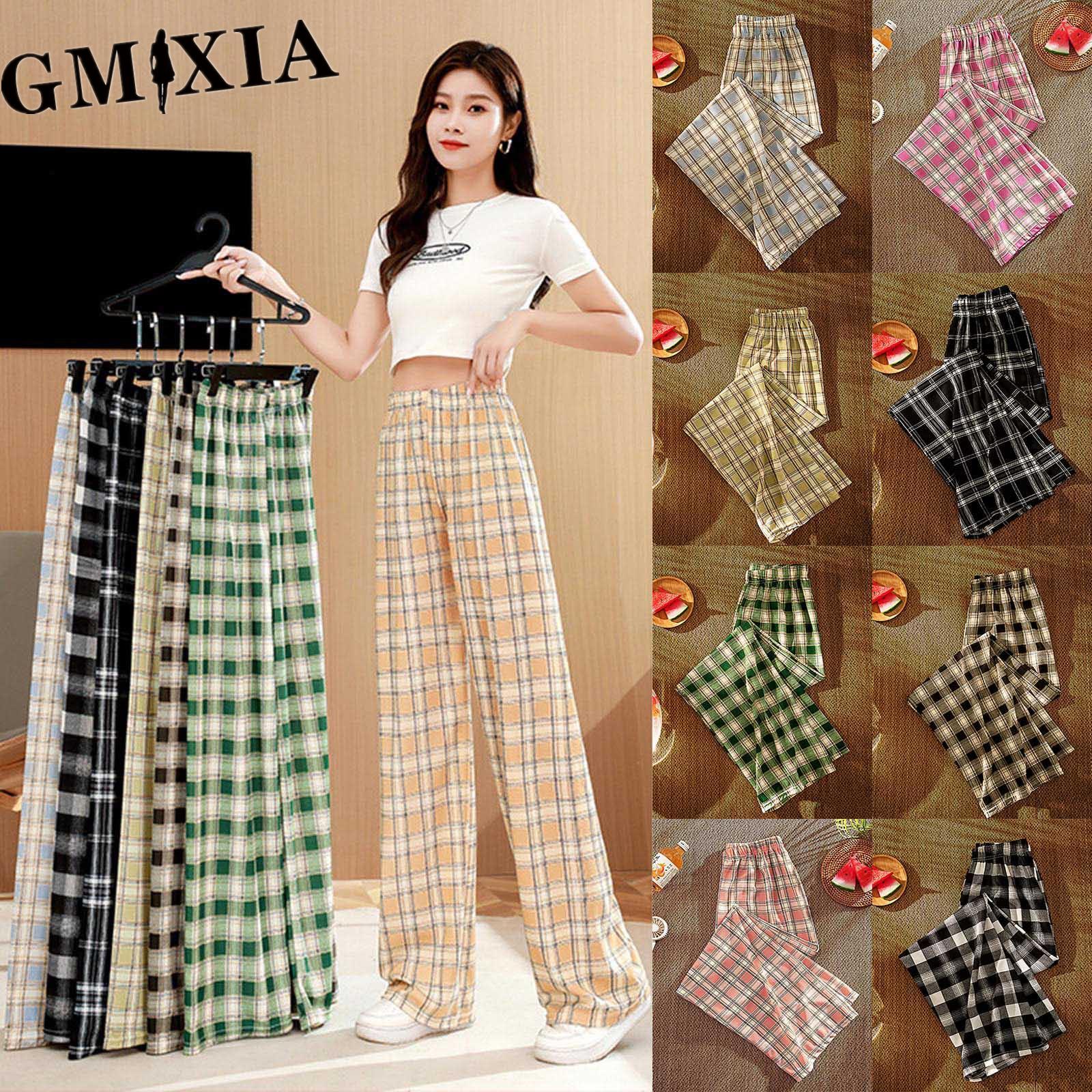 

GMXIA Women s Fashion Casual Pants & Capris Trousers one size чёрный