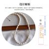 Natural Freshwater Pearl Necklace Women Minimalist Beaded Vintage Jewelry