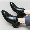 Vinter Designer Ny Herr Spetsig Lackläder Chelsea Casual Monkrem Ankelkänga Manlig Märke Höga Tofflor Skor Zapatos Hombre
