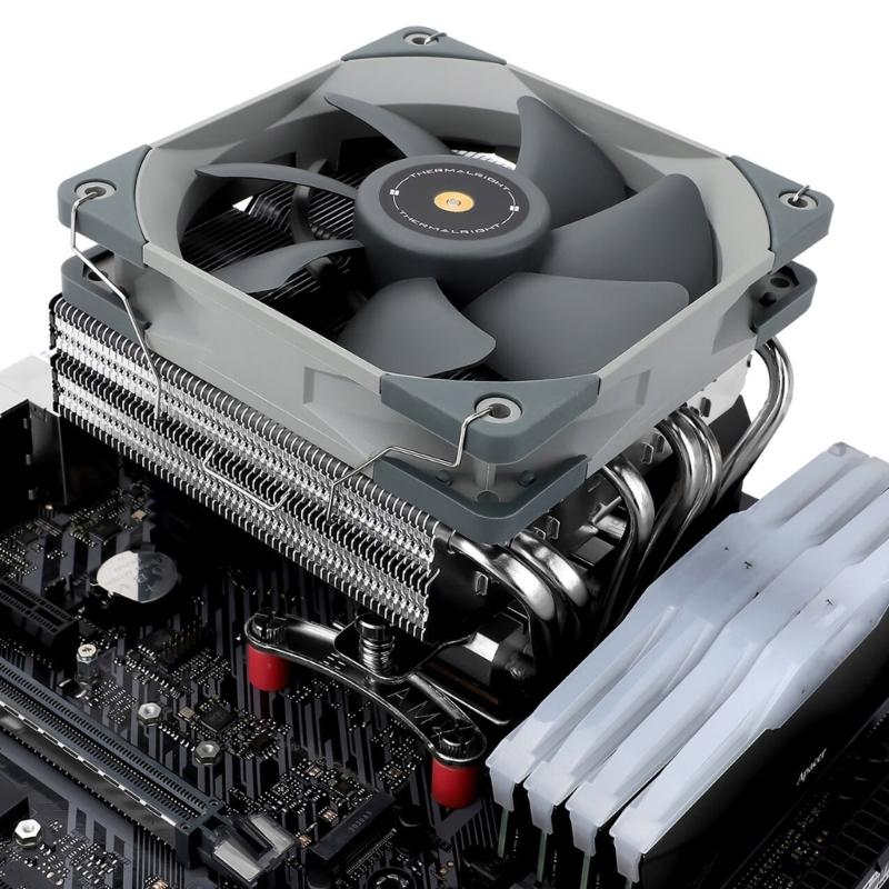 CPU Cooling Fan Low Noise Computer Processor Cooling Radiator Easy Installation for 1700 Various Motherboards