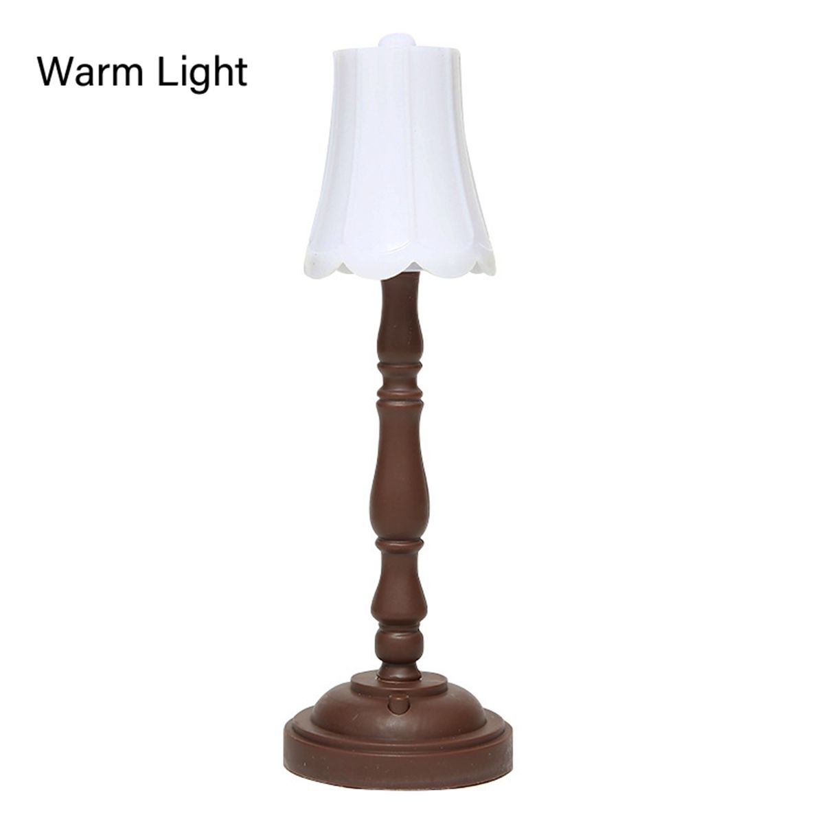 

Home Decor Warm White LED Vintage Night Light Room Ornaments Table Lamp Bedside Lighting Warm Light кавовий