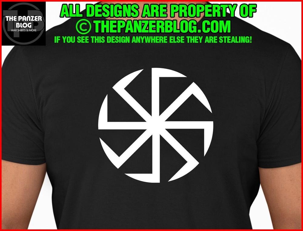 

Slavic Sun Wheel T-Shirt Norse Viking Gift Unisex T-Shirt L