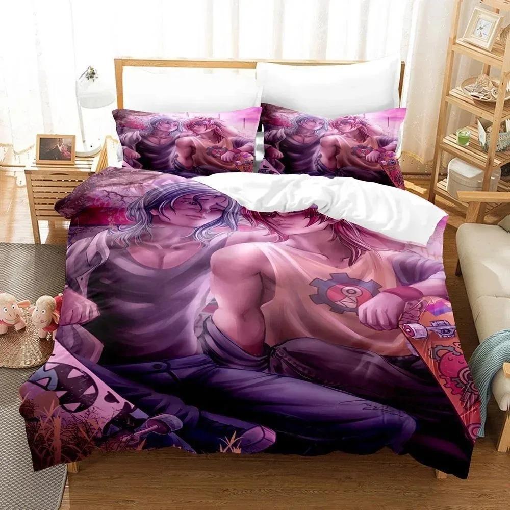 Fashion 3D Print Anime Sk8 The Infinity Bedding Set Single Twin Full Queen King Size Bed Set Adult Kid Bedroom Duvet Cover Sets
