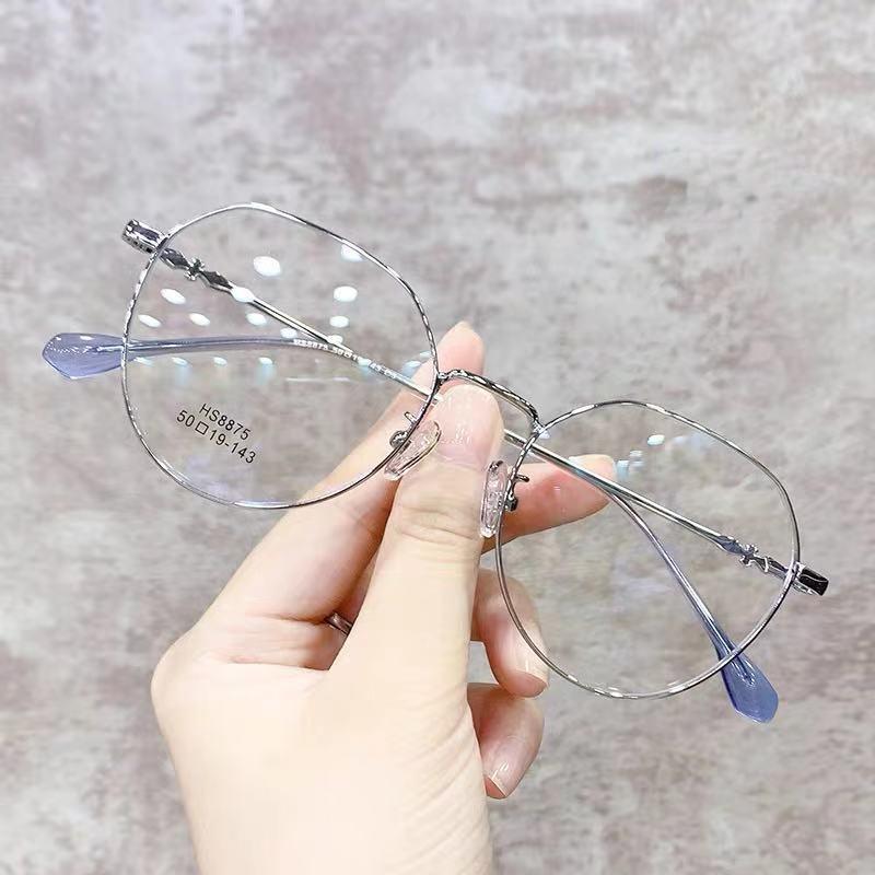 Korean Style Anti Blue Light Glasses for Women Computer Eyewear Nearsighted Vision -100 to -600