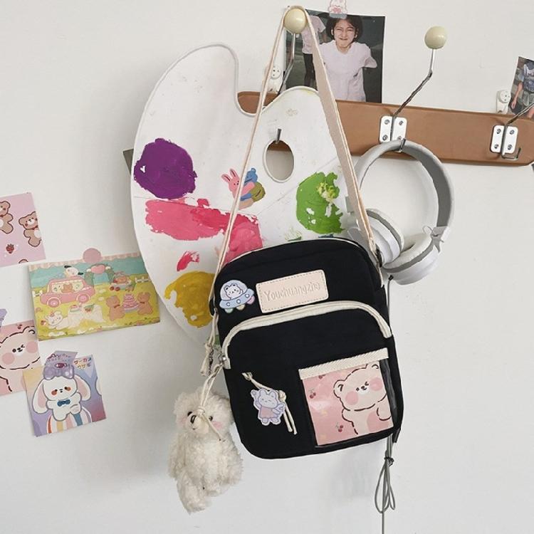 Cute and Practical Crossbody Bag Japanese Aesthetic Durable Nylon Shoulder Bags