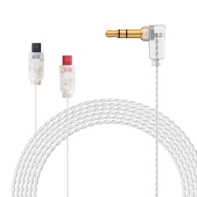 OKCSC Aurora Earphone Cable for High Purity OFC Silver Plated Compatible with IM Series Such As Length 120cm Type Audio-Technica Re-cable 3.5mm 2-core