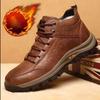 Herren Herbst Winter Baumwollstiefel Warmes Samt für Outdoor Bergsteigen, Lässige Sportschuhe.
