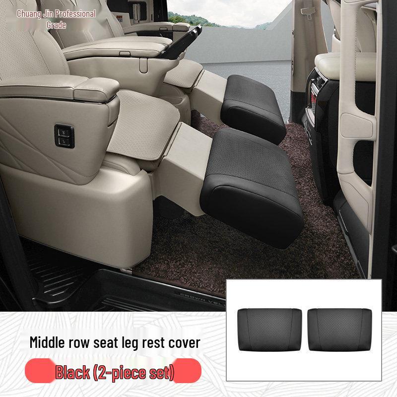 

Toyota Alphard & Vellfire Seat Leg Rest Leather Cover for 30/40 Series - Modified Accessories