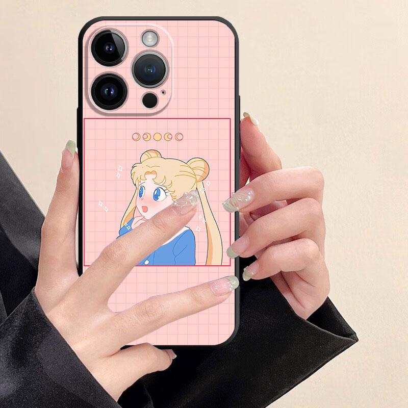 Cartoon Sailors -Moons Case for Apple iPhone SE 8 13 Pro Max 6s 11 7 14 Plus XS X 12 Mini XR 11pro Cover Coque Funda TPU Soft