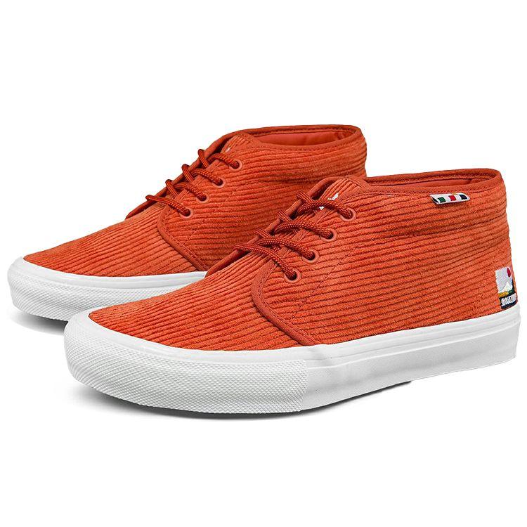Vans Skate Chukka Shogo Rosso Autunnale Sneakers Unisex Bianco VN0A7SLZ636