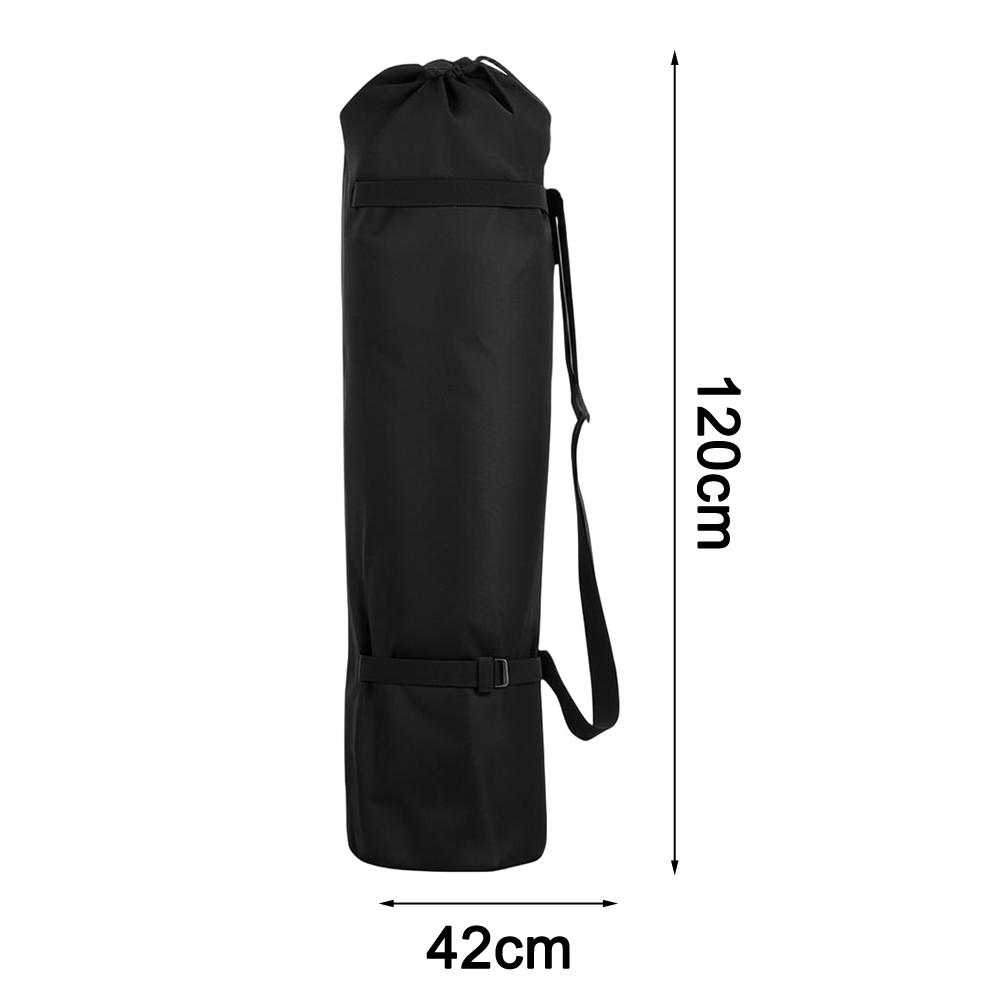 

1pc Portable Waterproof Storage Bag 600D Oxford Fabric Bag With Adjustable Shoulder Strap For Outdoor Folding Chairs чёрный