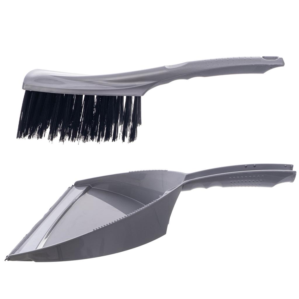 KADAX Broom Dustpan 33cm Grey