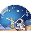 Astronaut Wall Non Ticking Decorative " Modern Analog for Bedroom Study Room
