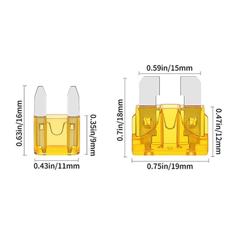 300PCs Fuse Boxed Set Fuse Holders1