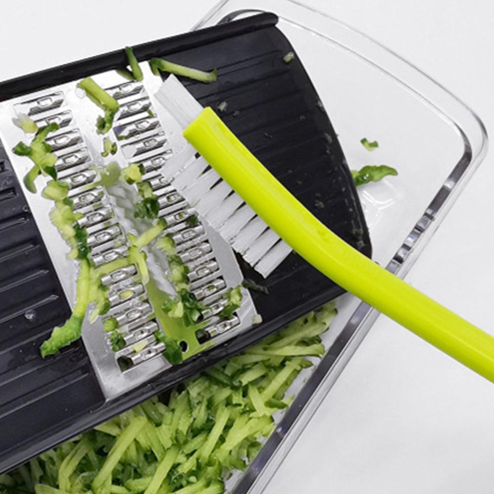 10Pcs Plastic Cleaning Brushes Multipurpose Scrubber Brushes Crevice Brushes  Kitchen Bathroom