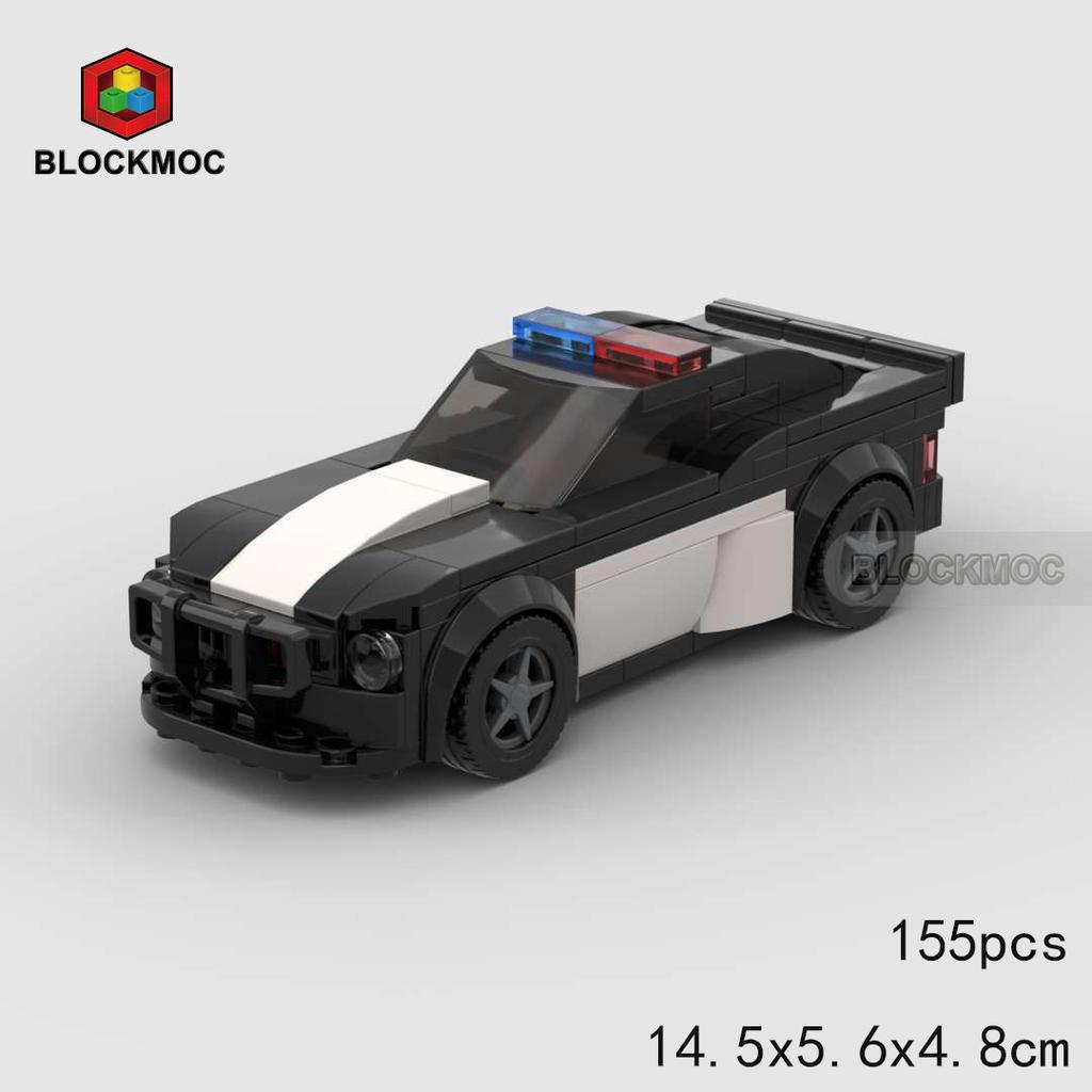 MOC Brick Explorer Vehicle Racing Sports Police City Speed Car Racer SUV Building Blocks Brick Off Road Kid Toys Boys Gift