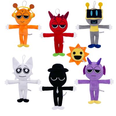 Sprunki Plush Stuffed Dolls Game Toys Sprunki Incredibox Plush Doll Cartoon Sprunky Peluche Soft Pillow Toy Kids Birthday Gifts