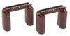 Tomytec N Gauge Upper Deck Girder Bridge S70 Red Set of 2 4 Brick 3273 Model Railway Supplies (F) (with Piers)