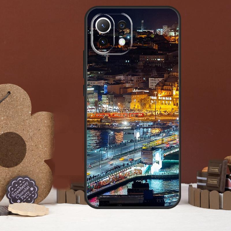 Turkey Istanbul Scenery Building Case For Xiaomi 14 15 Ultra 15T 14T 13T 17 Pro Max POCO X7 Pro X5 X6 F5 F6 F7 F8 Ultra Cover