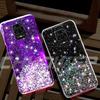 For Xiaomi Redmi Note 9S 9 S Case Glossy Bling Soft TPU Phone Cases For Redmi Note 8T 8 9 Pro Max 8A Mi Note 10 Lite Glitter Sequins Silicone Cover