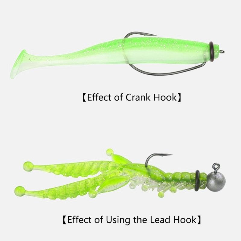 Corrosions Resistant High Strength Soft Worms Lures Fixing Ringd Ensures Secure Attachmentd in Saltwater Environment