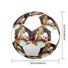 HurriKane Printed Size 5 Soccer Ball, Machine-Stitched PVC, Durable & High Bounce, All Ages Fit, fan merchandise, matches & outdoor use.
