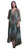 Phagun Floral & Paisley Long Caftan Maxi Dress Beach Swimwear Cover Up Womens
