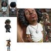 Hip Hop Rapper Bro Shakur Snoop Dogg Action Figure For Music Fans Hand-sculpted And Hand-colored Statue