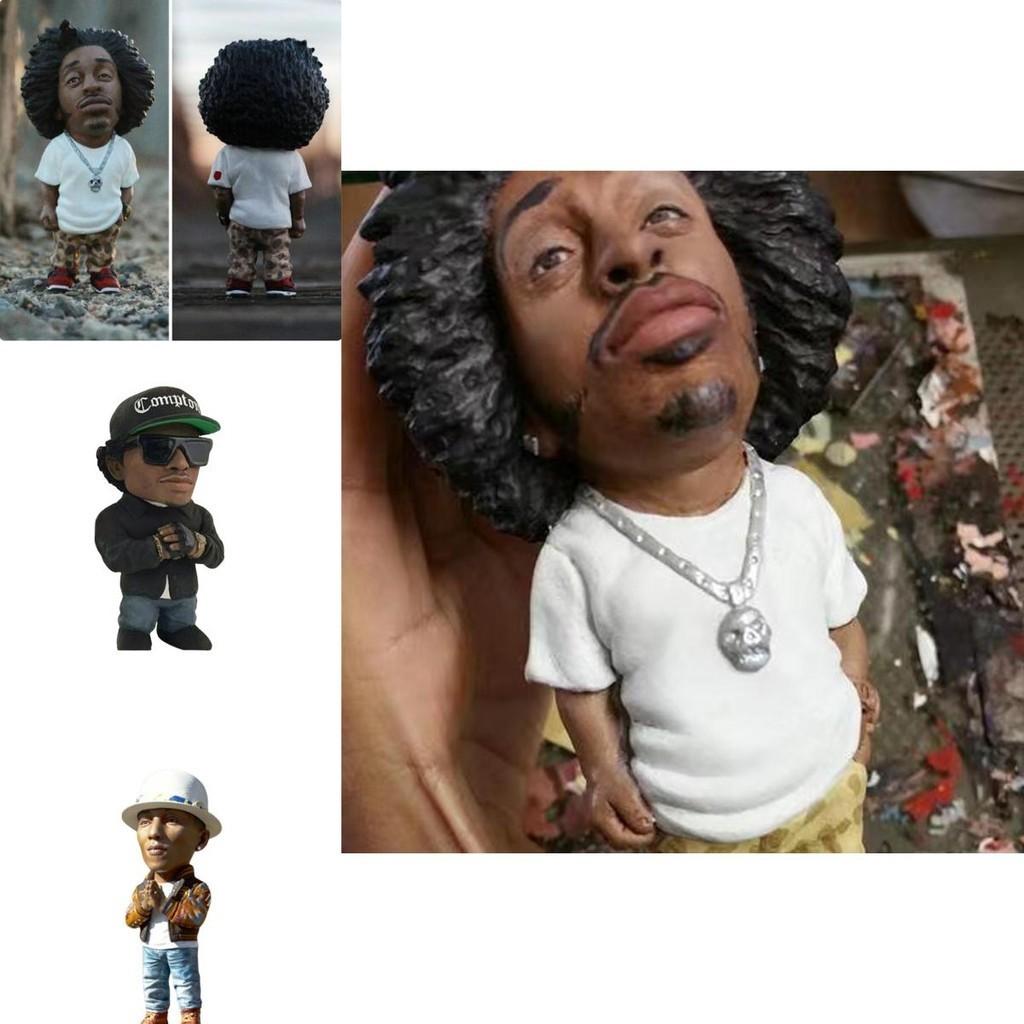 Hip Hop Rapper Bro Shakur Snoop Dogg Action Figure For Music Fans Hand-sculpted And Hand-colored Statue