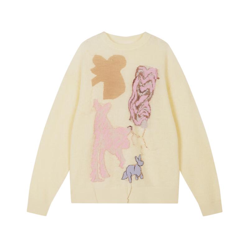 JNBY 24 Winter Mohair Blend Knit Sweater