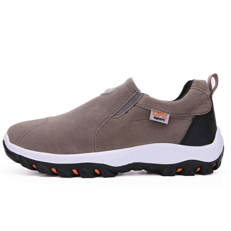 Plus Size Men's Hiking Shoes Suede Sports Casual Out Shoes