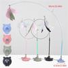 Pet Toy Interactive Pet Teaser Attachments Suction Cup Base For Felines