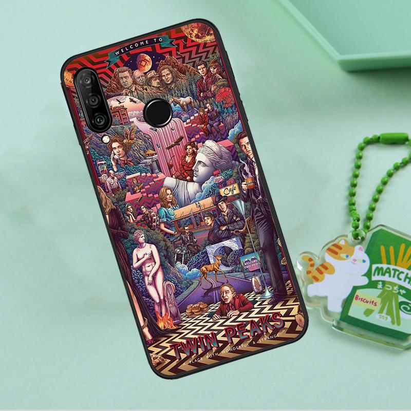 Welcome To Twin Peaks For Huawei Nova 8i 11i 12i 12s 9 10 SE Y90 Y60 Y70 Y72 Y61 Y91 P20 P30 P40 Lite P60 Pro Case