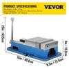 6 Inch Powerful Precise Clamping Vice, 59.4lbs Vice Machine Vice Precision Vice Accessory Set, 1-3/4Inch Jaw Precise Clamping Lock Table Vice