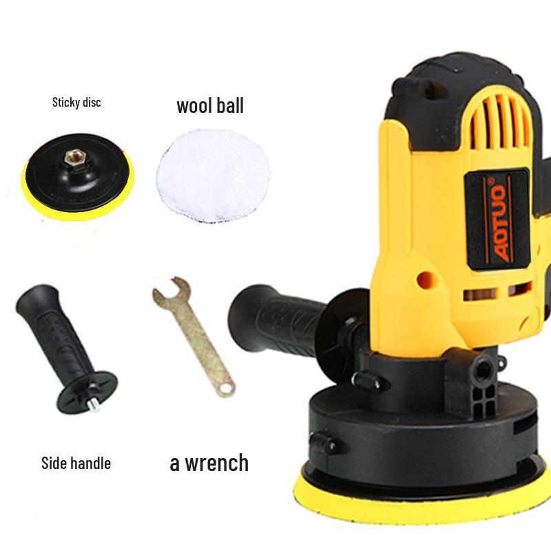Handheld Car Polisher & Multi-Surface Floor Waxing Machine