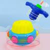 4Pcs Led Light Up Flashing Tops Spinner Toys Gyroscope Toys For Kids Gifts Rotating Gyro Fidget Spinner Birthday Party Favors