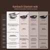 KOBACH 30cm Uncoated Titanium-Infused Fine Iron Wok