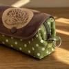 Stain-Resistant Pencil Pouch Hedgehog Pattern Cosmetic Bag Fashion Pen Bag  Students