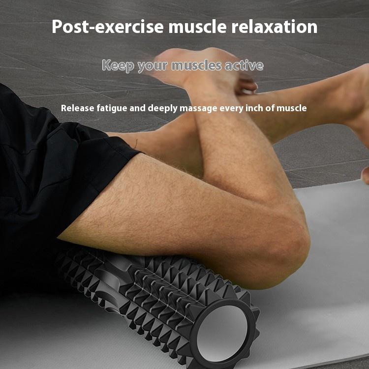 33/45Cm Yoga Foam Roller Deep Tissue Massage Muscle Relaxer Sports Recovery Home Fitness Equipment