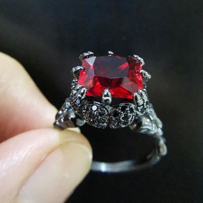 Punk Skull Halloween Rings
