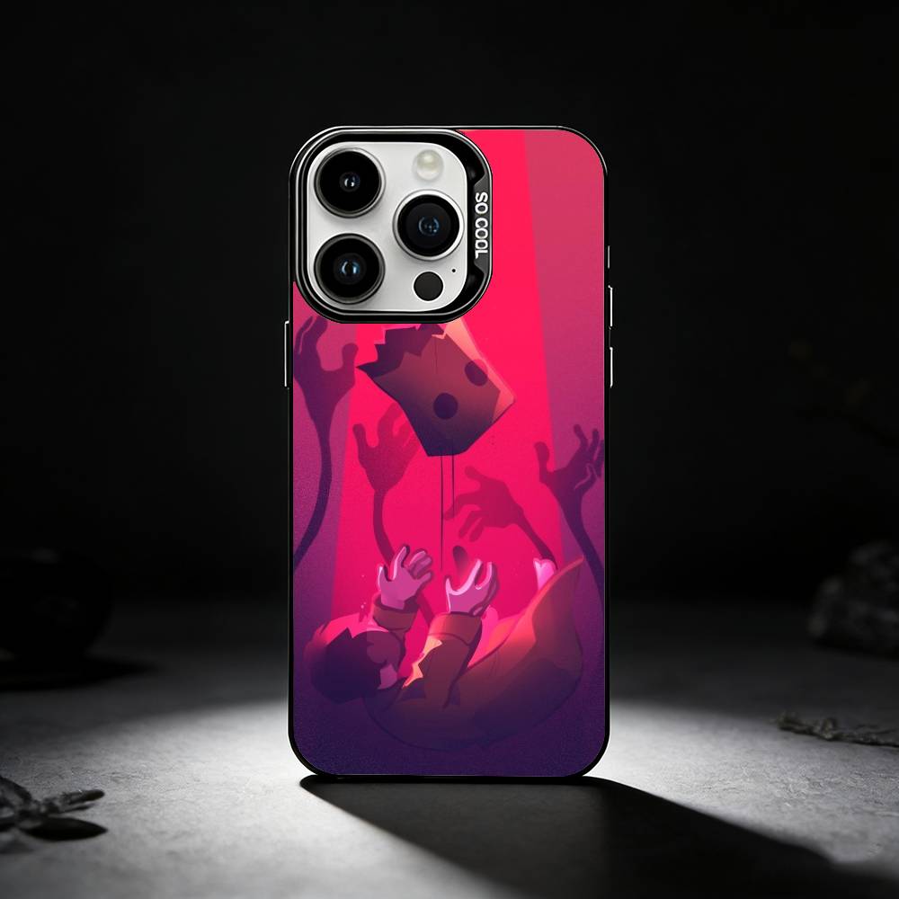 

Game L-Little N-Nightmares Phone Case For iPhone 17,16,15,14,13,12,11 Plus,Pro Max,XS,Colored silver phone case iPhone12