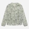 Thursday Island Unisex Lace Point Print Hoodie Jumper T264mjp241w