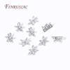 18K Gold Plated 3 Hole Separators for Beads, Inlaid Zircon Beads Separators Accessories,Handmade DIY Beading Jewelry Fittings